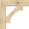 Ekena Millwork Westlake Block Rough Sawn Bracket w/ Offset Brace, Douglas Fir, 8"W x 30"D x 30"H BKT0806X30X30WTL05RDF - alternate 3